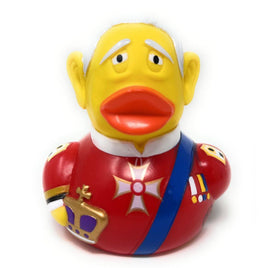 King Charles III Rubber Duck From Yarto