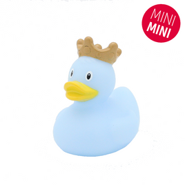 Mini Blue Rubber Duck with Crown By Lilalu