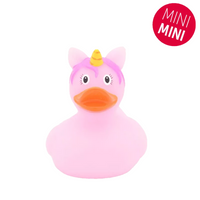 Mini Pink Unicorn Rubber Duck By Lilalu