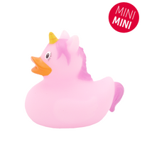 Mini Pink Unicorn Rubber Duck By Lilalu