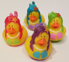 Mermaid Rubber Duckies - Pack of 12 Ducks