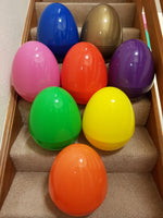 Surprise Egg Red Standard - Large Personalised 5'' 13cm Kids Birthday Christmas Present Easter Egg