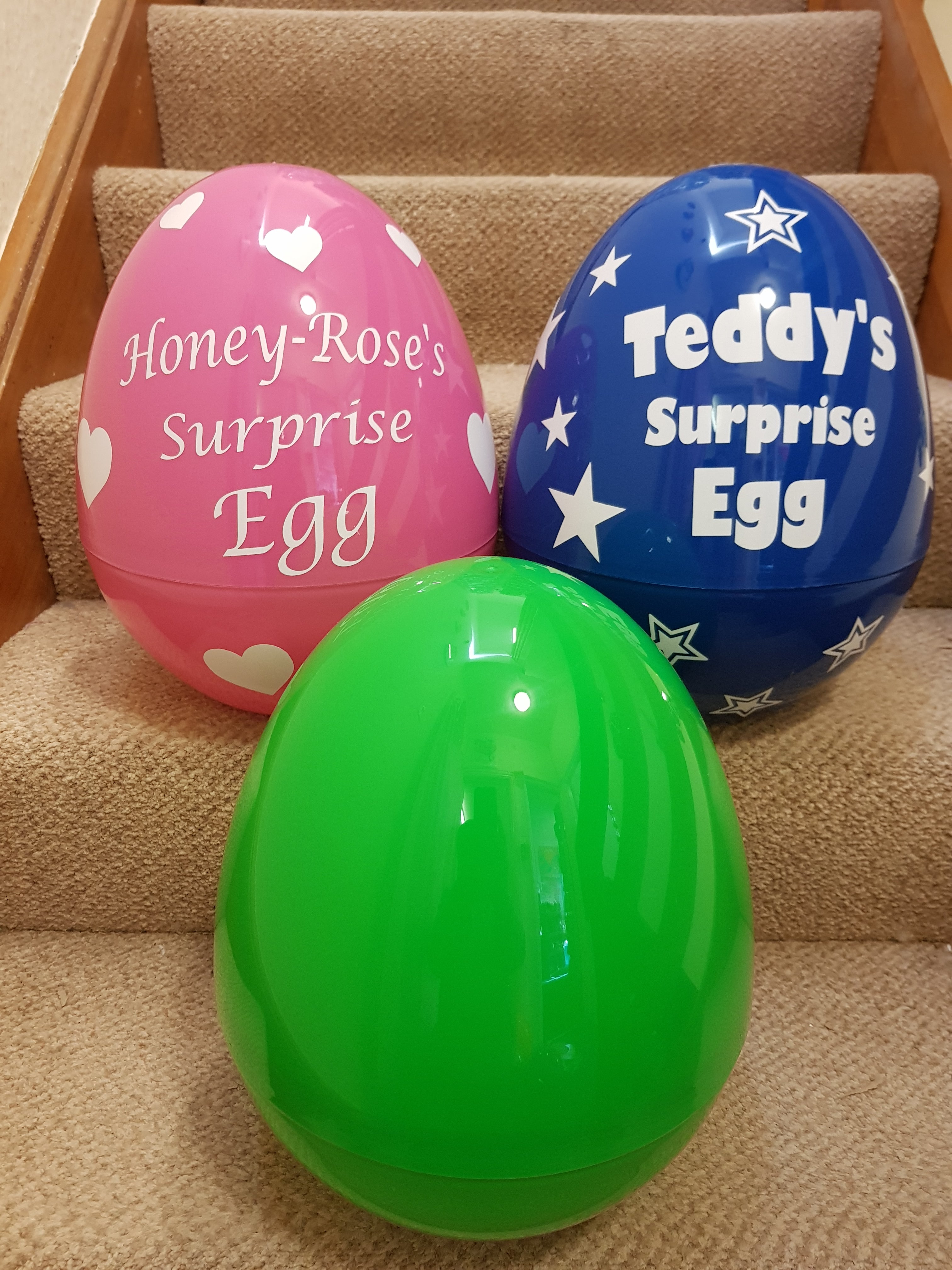 Personalised kinder egg 2025