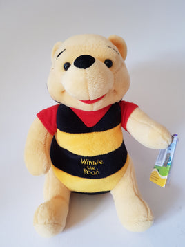 Disney Winnie the Pooh Bear Bee Outfit Plush Soft Toy 25cm