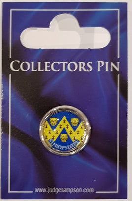 Shropshire Flag Collectors Pin