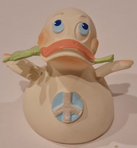 Peace Duck Latex Rubber Duck From Lanco Ducks