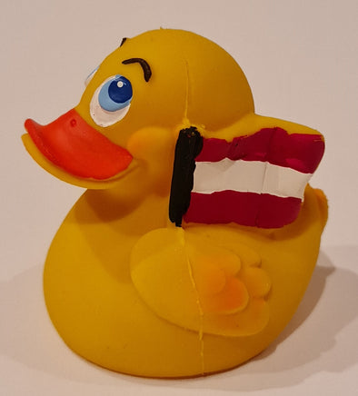 Flag Latex Rubber Duck From Lanco Ducks