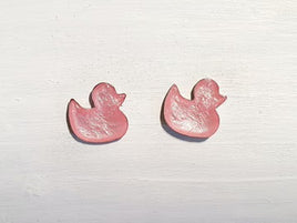 Duck studs - Baby pink