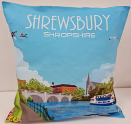 Cushion Shrewsbury Retro Design