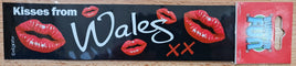 Kiss from Wales Bumper sticker