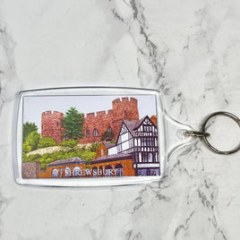 Shrewsbury Castle Shrewsbury Keyring