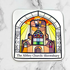 The Abbey Church Coaster