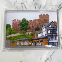 Shrewsbury Castle Shrewsbury Fridge Magnet