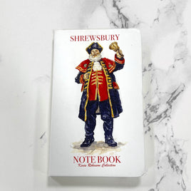 Town Crier Blank Shrewsbury A6 Notebook