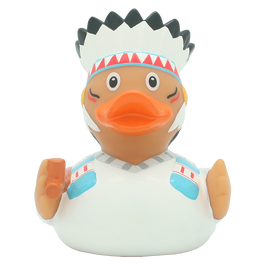 Native American Chief Rubber Duck By Lilalu