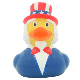 Uncle Sam Rubber Duck By Lilalu