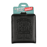 Personalised RFID Wallet - Adrian