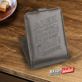 Personalised RFID Wallet - Alex