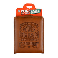 Personalised RFID Wallet - Brian