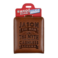 Personalised RFID Wallet - Jason