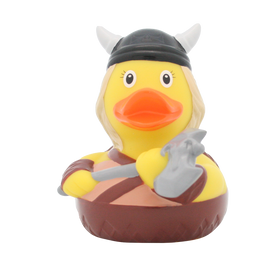 Viking Female Rubber Duck By Lilalu