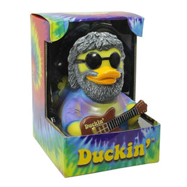 Duckin' Tie Dye Jam Musician RUBBER DUCK Costume Quacker Bath Toy by CelebriDucks