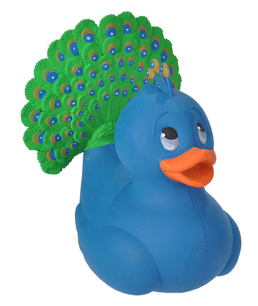 Peacock Rubber Duck from Wild Republic