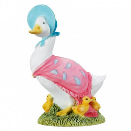 Jemima Puddle-Duck™ with Ducklings Figurine  - Miniature Figurines