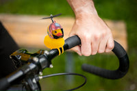 Bicycle Rubber Ducky Bike with Helmet - Flower Power