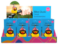 Bicycle Rubber Ducky Bike with Helmet - Flower Power