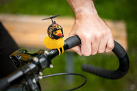 Bicycle Rubber Ducky with Helmet Bike - Flame