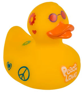 Hippie Squeaking Rubber Duck