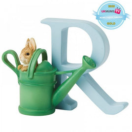 "R" - Peter Rabbit in Watering Can