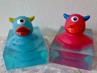Monster duck soap