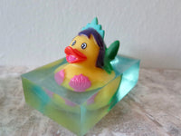 Mermaid duck soap
