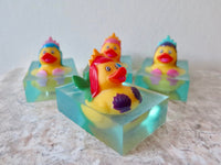 Mermaid duck soap