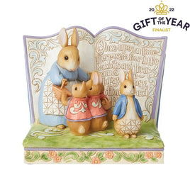 "Once Upon a Time There Were Four Little Rabbits" (Peter Rabbit Storybook Figurine)  by Jim Shore