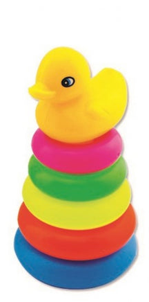 Light Up Stacking Rings - Duck Design - Boxed
