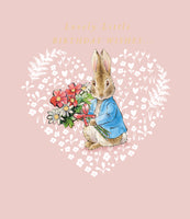 Peter Rabbit Birthday Greetings Card - 7x6 inches