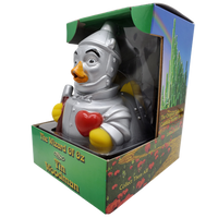 Tin Woodman Wizard of Oz Rubber Duck - New Style -  By Celebriducks - Limited Edition