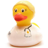 Rubber duck doctor - blonde - rubber duck