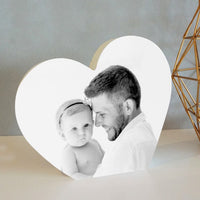 Heart Photo Block for 150x130x24mm