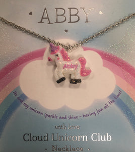 Unicorn Necklaces - Abby