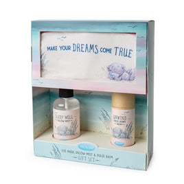 Eye Mask Pillow Mist and 45g Sleep Balm Set