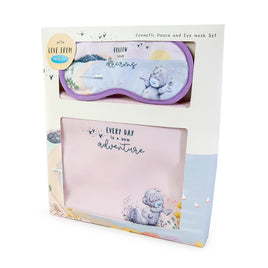 Cosmetic pouch and eye mask