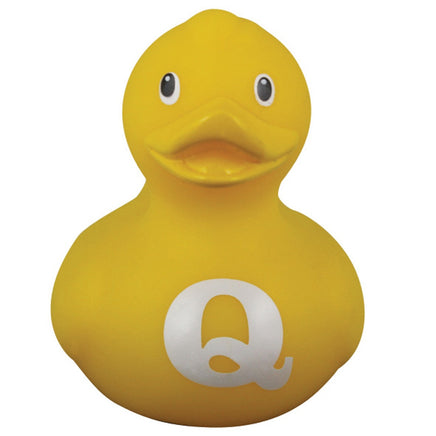 Collectible Alphabet BUD Mini Duck Letter Q by Design Room - New BNIB