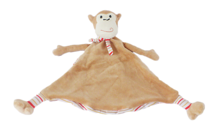 Monkey Pastel - Snuggle Buddy comforter