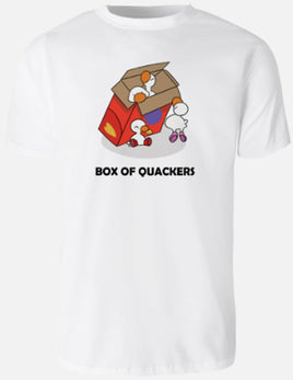 Box Of Quackers - White T-Shirt