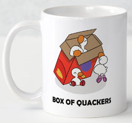 Box Of Quackers - Mug - Duck Themed Merchandise from Shop4Ducks
