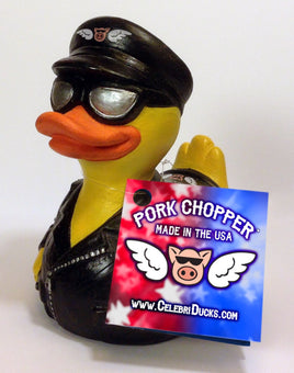 Pork Chopper - 100% made in USA Rubber Duck - By Celebriducks - Limited Edition